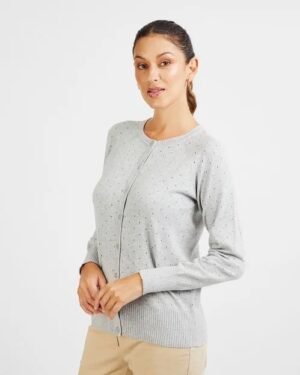 Button Cardigan For Women